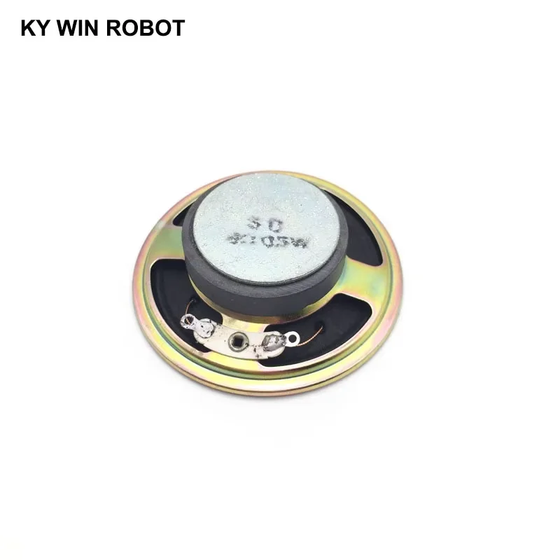 2 ピース/ロット新しい磁気紙キャップコーンスピーカー 8 オーム 0.5 ワット 0.5 ワット 8R スピーカー直径 57 ミリメートル 5.7 センチメートル厚さ 17 ミリメートル