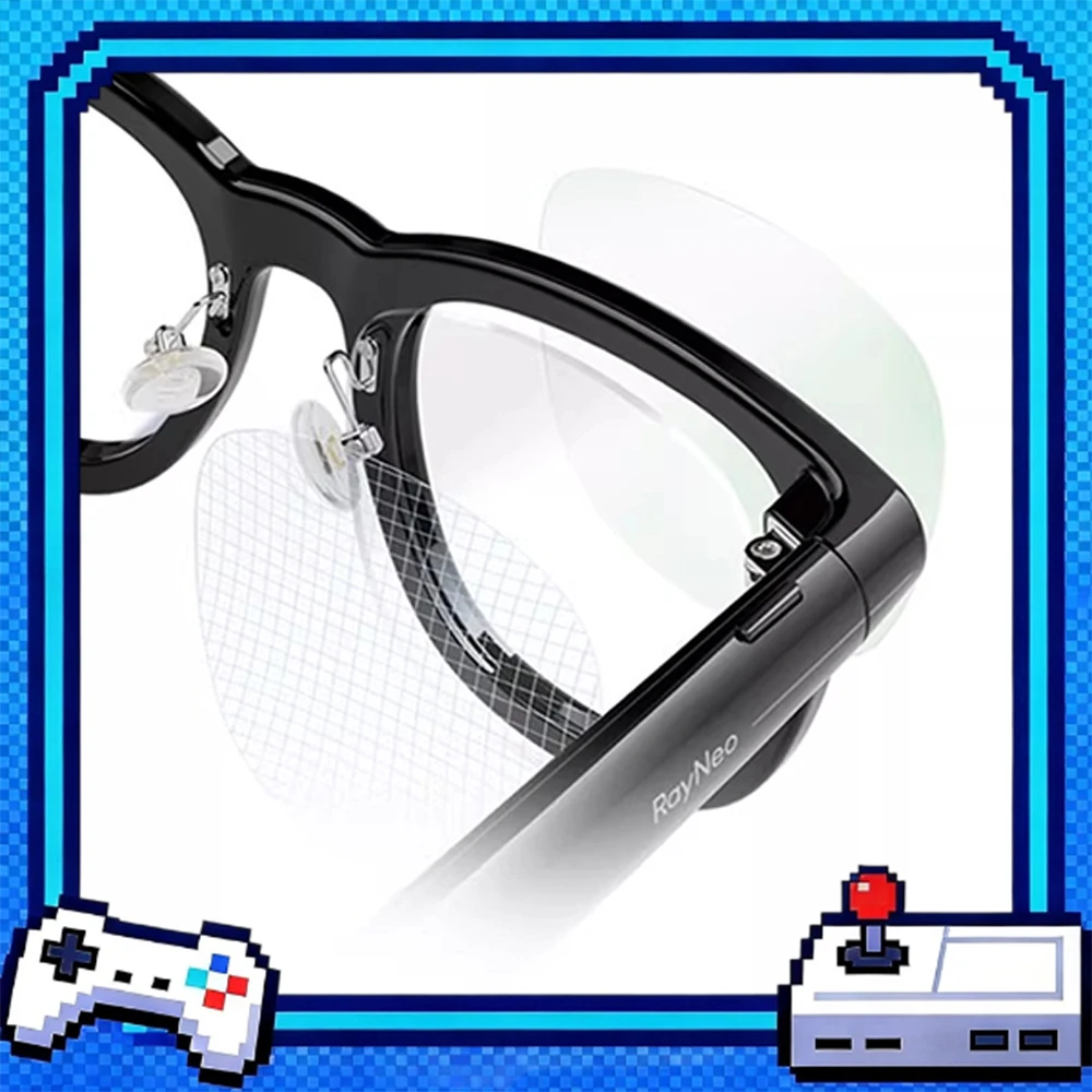 RayNeo V3 Slim AR Glasses 5P Custom Optical Lens 39g Falcon Imaging Plus IMX681 Sensor Smart Glasses 12 Million Pixels Gifts