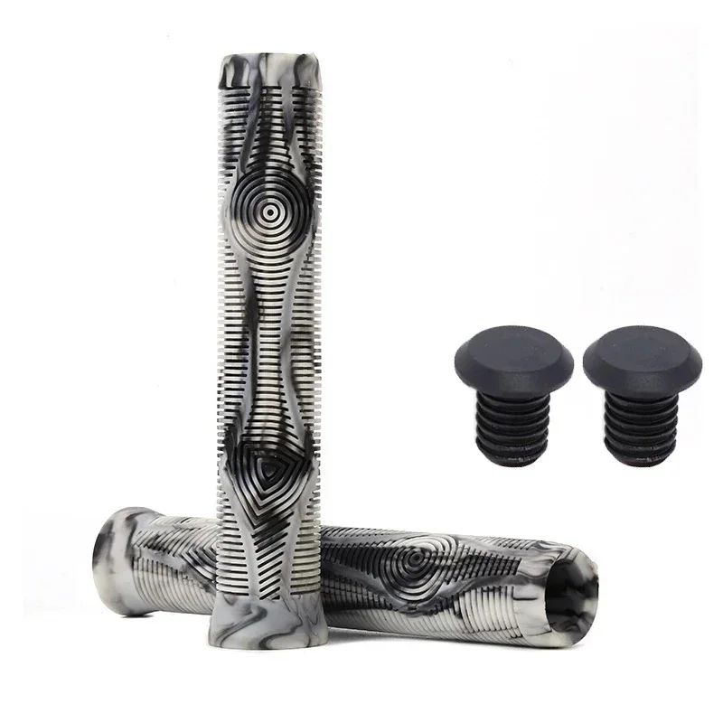 ODI Silikon-Fahrradlenkergriff, 160 mm, erweiterte MTB-Manschette, rutschfeste Mountainbike-Griffe, bequeme MTB-Lenkerabdeckung