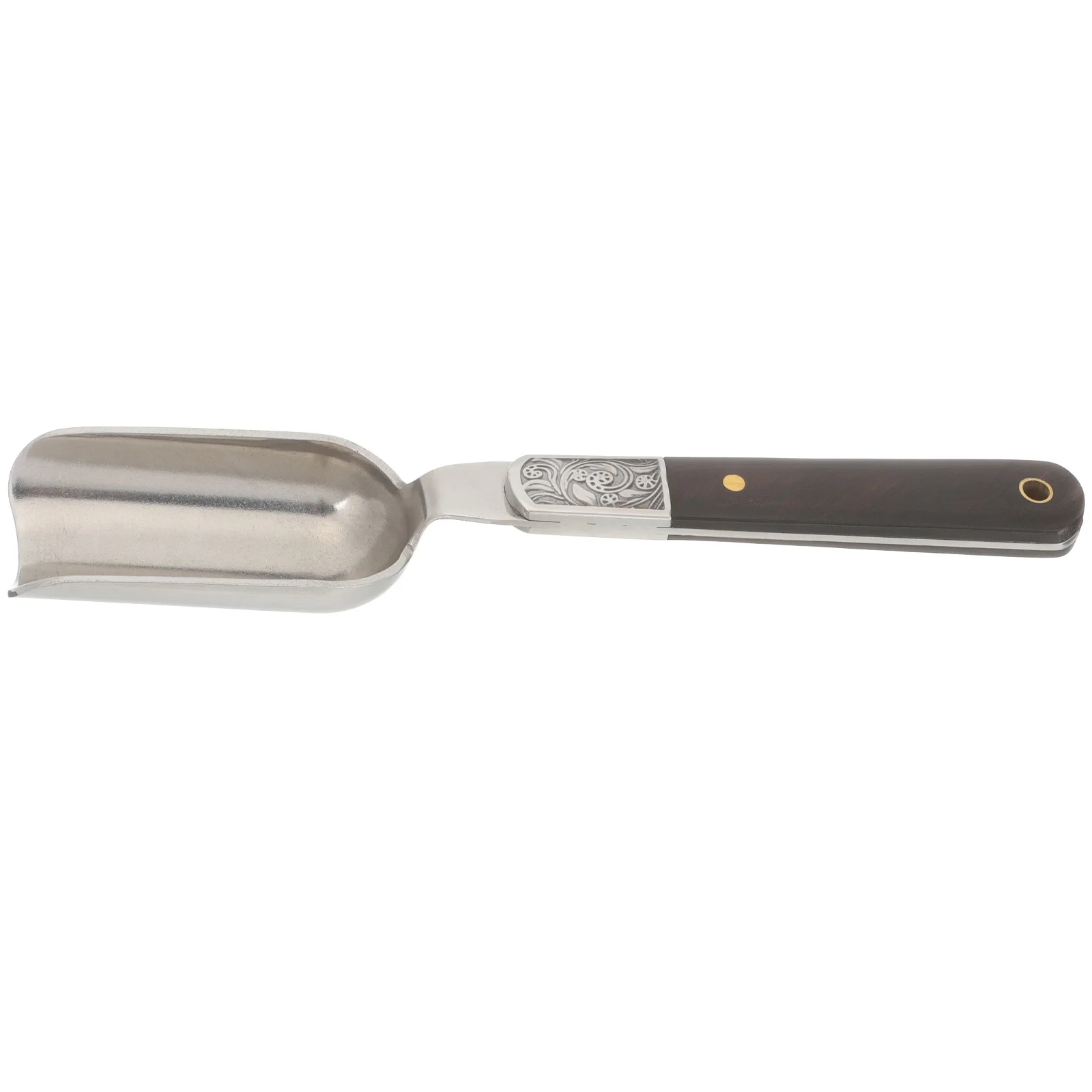 

Vintage Wood Handle Tea Spoon Metal Scoop Tea Ceremony Kitchen Coffee Bean Sugar Leaf Scoop Teaspoon Coffee Bean Spoons