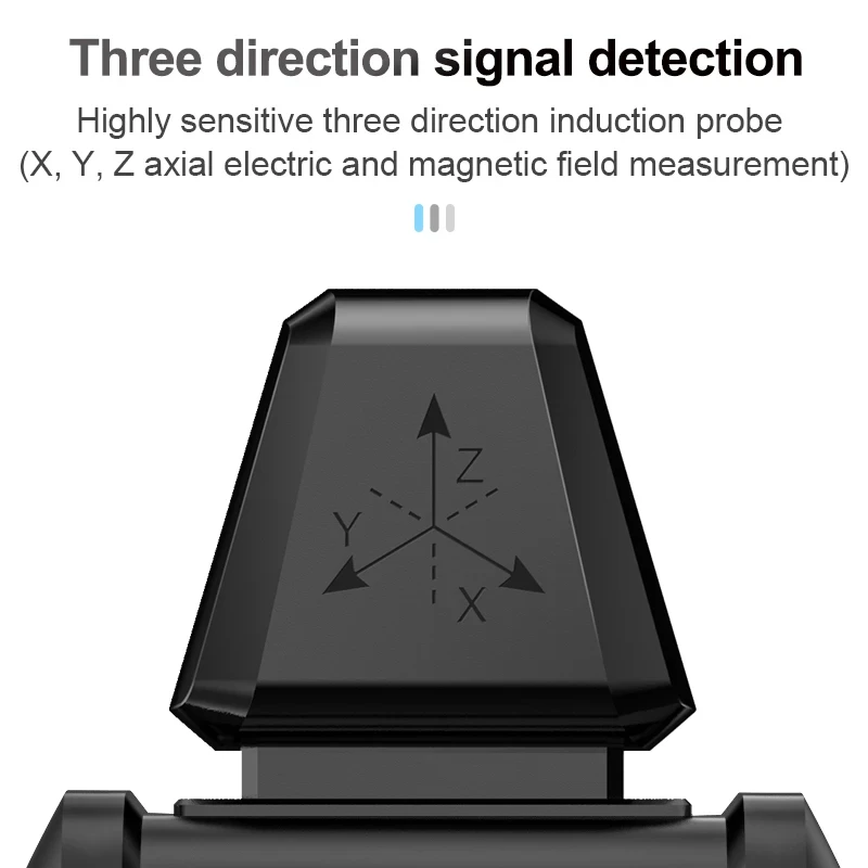 Digital Color Screen Electromagnetic Radiation Detector Electromagnetic Field EMF Meter Electromagnetic Wave Radiation Measuring