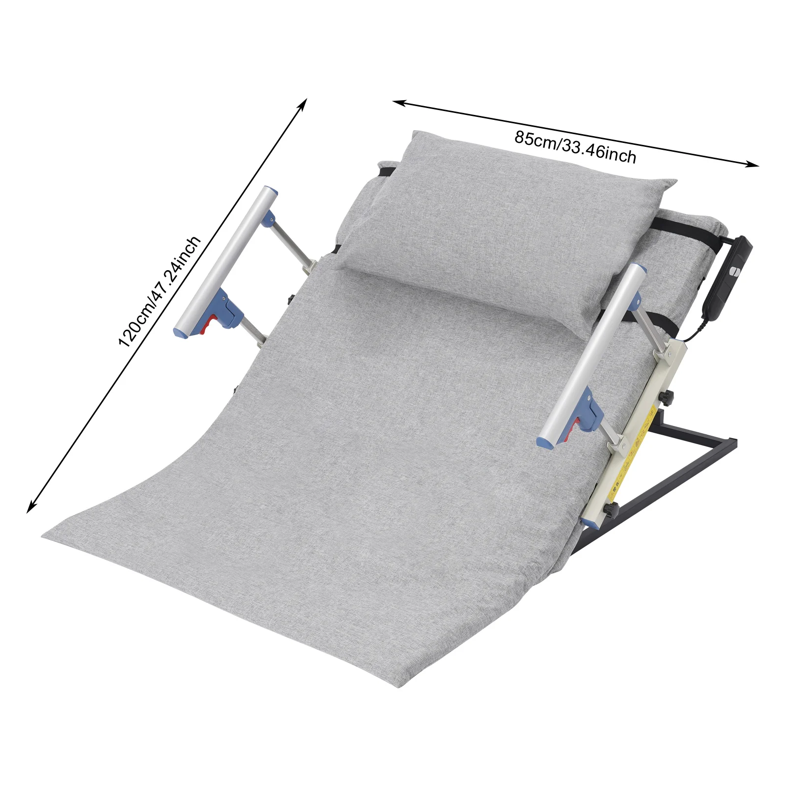 Electrically Assisted Bed Riser for the Elderly Power Lift Bed Backrest, Auxiliary Backrest 40mm Thick Comfortable Seat Cushion for Homes, Nursing Home Pregnant Women, The Elderly, The Disabled the Injured Recovering from Surgery - view 6