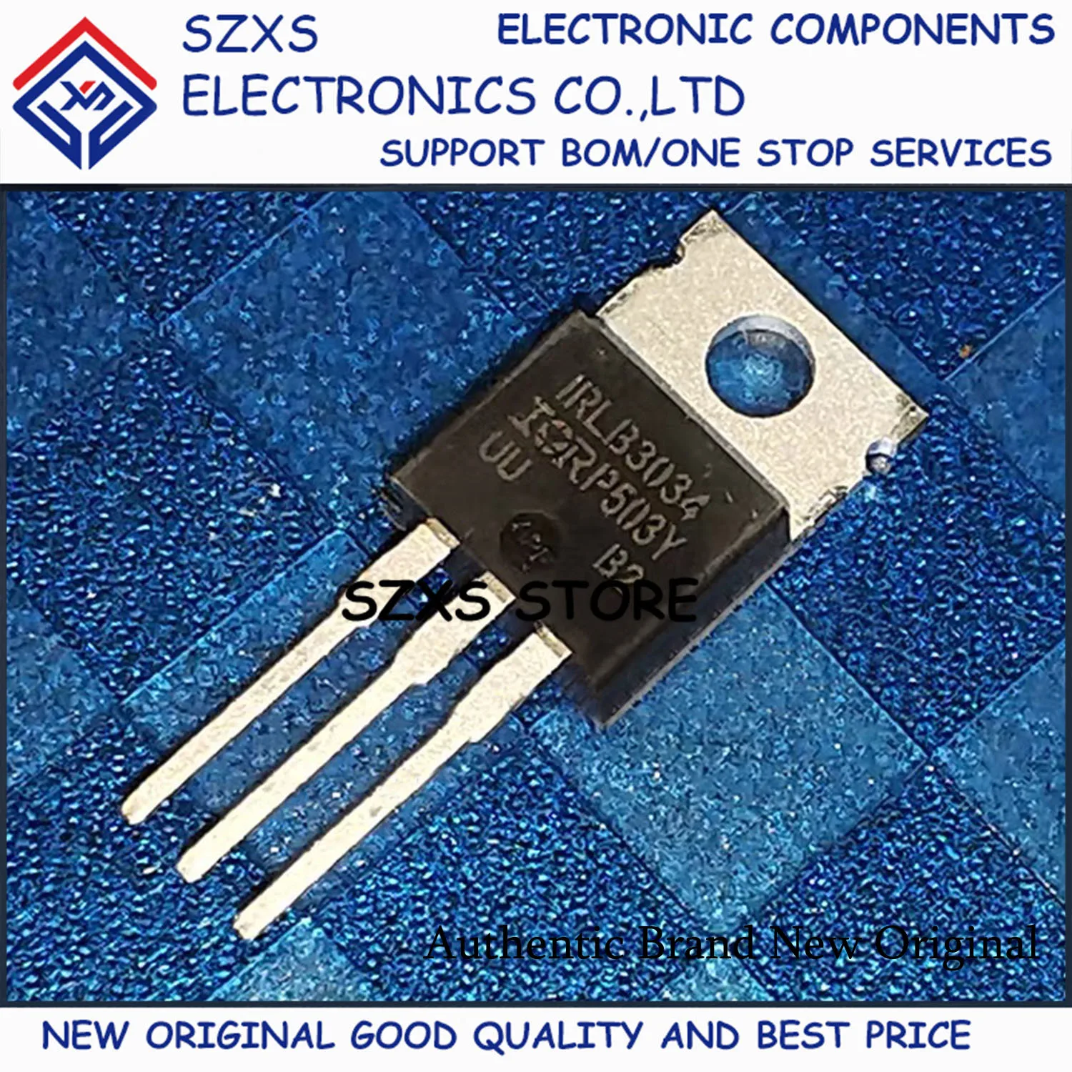 New Original 10Pcs IRLB3034 IRLB3034PBF TO-220 40V 195A MOSFET Field-Effect Transistor In Stock Good Quality