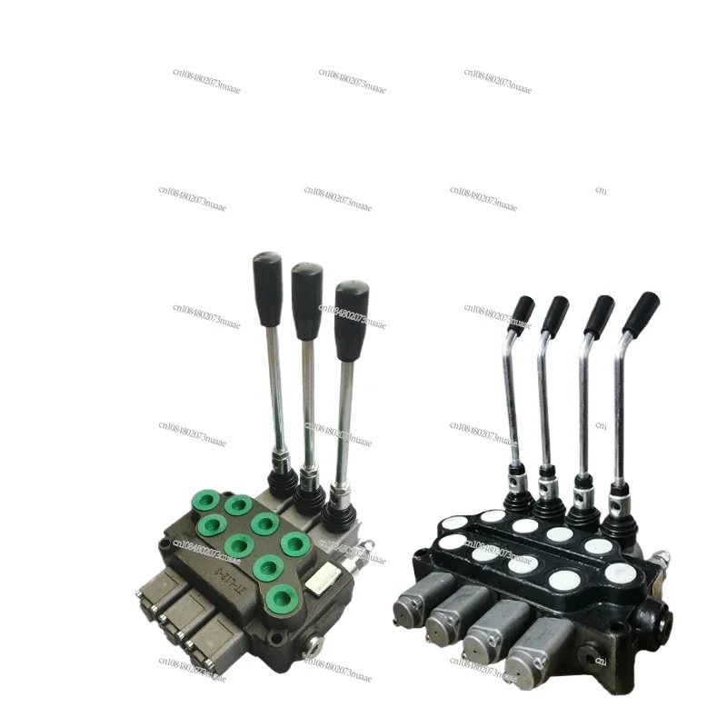 Hydraulic Multi-way Valve Zd102 Manual Reversing  ZT12 Bridge  Distributor Two-way Oil Circuit Switch