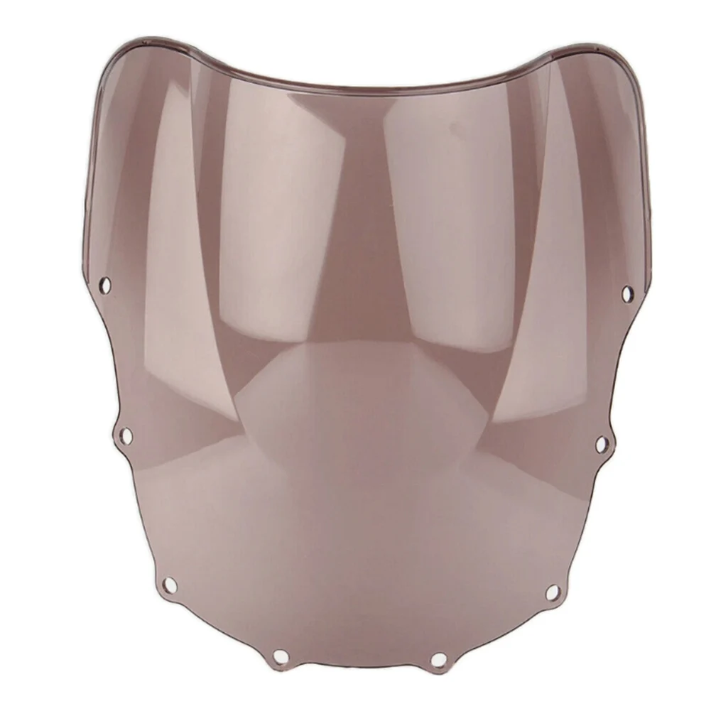 Front Clear/Dark/Iridium Wind Deflector Windshield Windscreen Double Bubble For Kawasaki ZZR400 1993-2007 Or ZZR600 1993-2004
