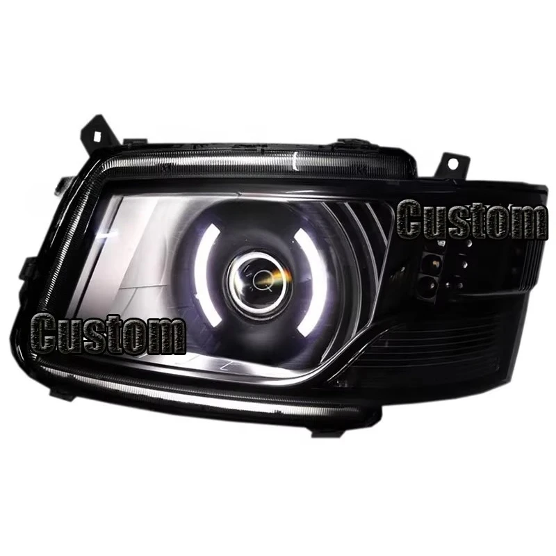 For Foton G7 G9 LED Headlight Pickup Truck Tunland Front Lamp Custom RGB Halo Projector Turbine Shroud 14-22 Year
