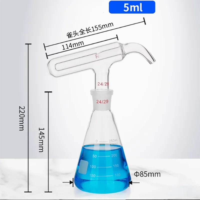 Automatic glass liquid adding device for passerine-shaped liquid adding tube quantitative liquid adding device for liquid adding