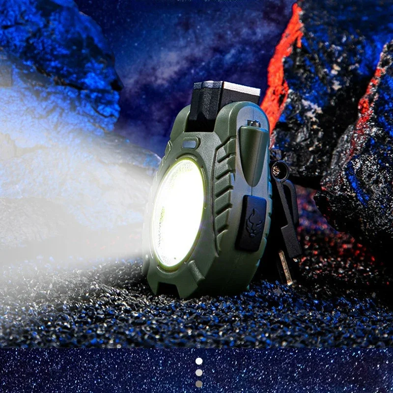 Uchwyt indukcyjny Chuck Light LED wielofunkcyjny Mini latarka przenośna lampka robocza silne światło noc wędkarstwo Outdoor Camping