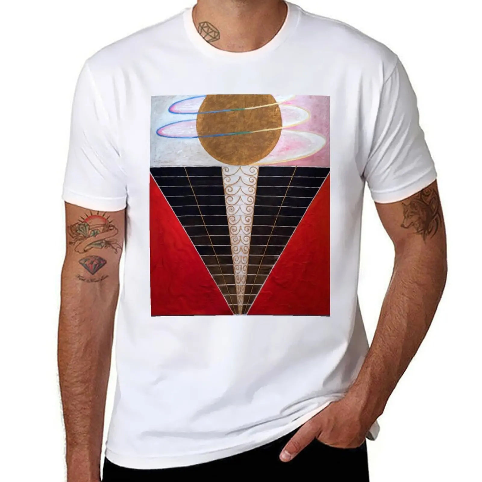 

cotton T-Shirt t t t man Klint Altarpiece shirt man graphic man casual No. af shirt shirt Hilma 2