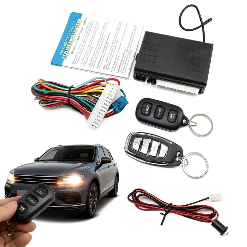 

M616-5256 Car Alarm keyless entry system Remote Control Engine Ignition Autostart Kit Keyless Push Start System Car Accessorie