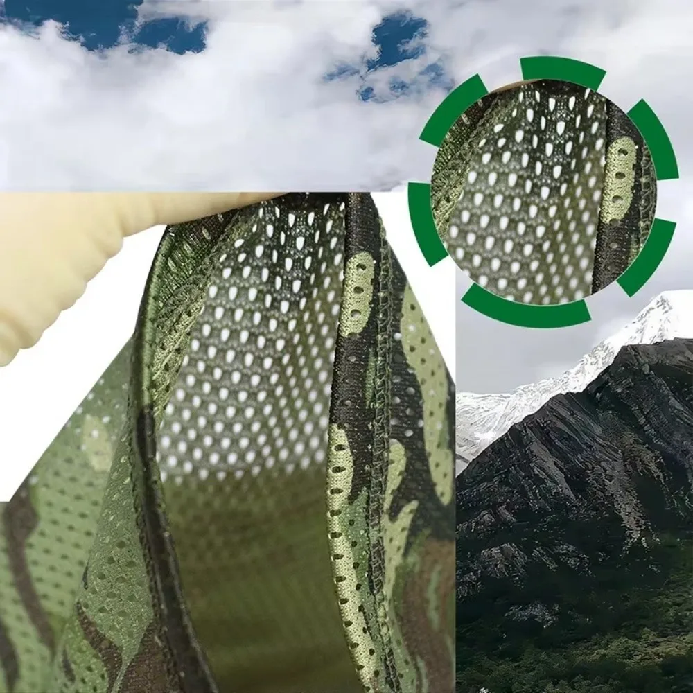Multi-Functional Large Mesh Holes Face Towel Breathable Neck Gaiter UV Protection Lightweight Sunshade Collar Outdoor Sports