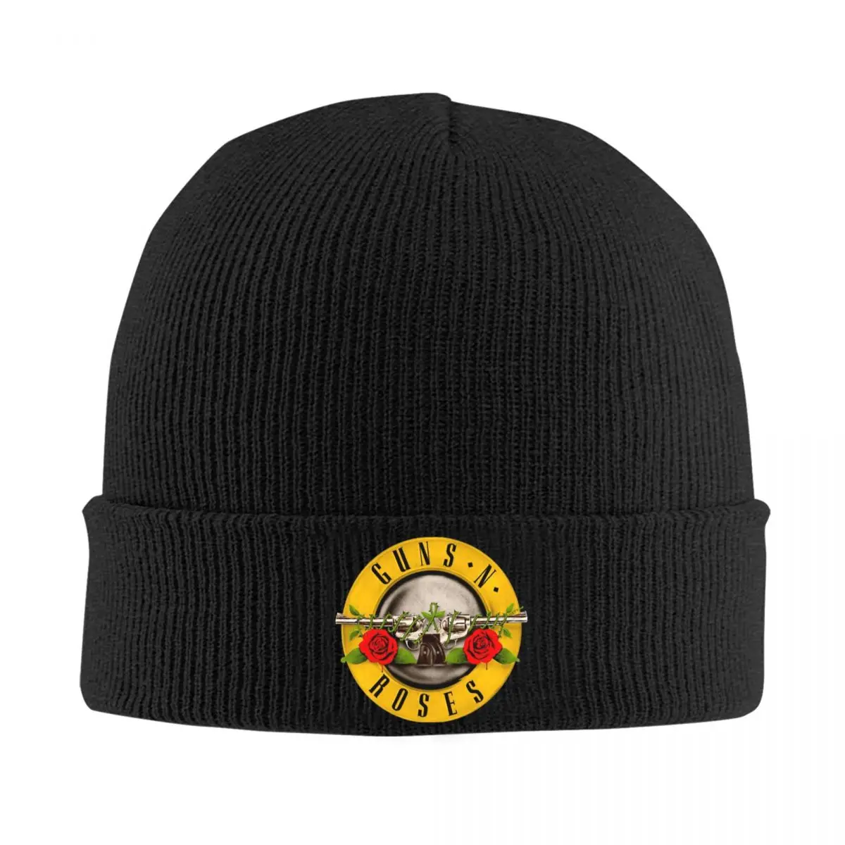 Guns N Roses-gorro de punto para hombre y mujer, gorro con estampado de banda de Rock, Unisex, para Otoño e Invierno