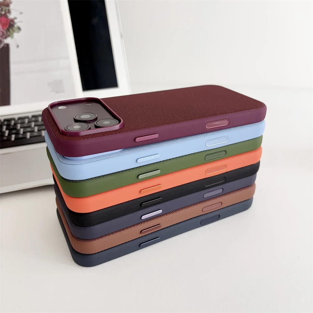 Original Tech Woven für MagSafe Magnetische Handyhülle für iPhone 17 16 15 14 13 18 Pro Max Animation TechWoven Stoßfeste Hülle – Detail 5