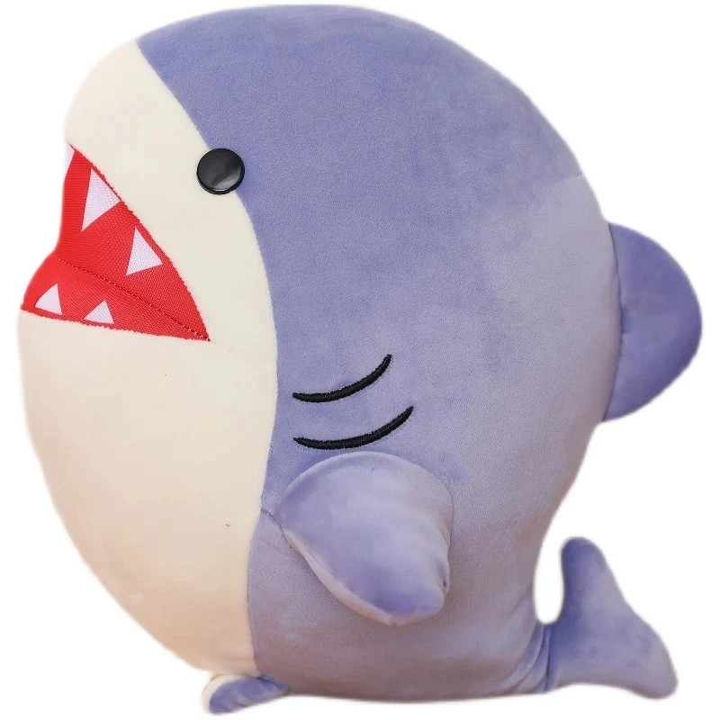 Shark Commander Brand New Anime Final Fantasy XIV FF14 Cute Shark Soft Plush Doll Plush Toy Cartoon Christmas Gift 30cm