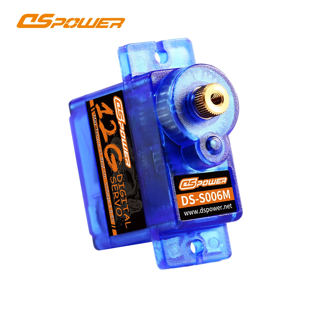 Dspower 9g 12g mini servo motor digital 4.8-6v para carro rc 450 helicóptero scx24 wltoys k969 micro q avião fpv barco robô parte