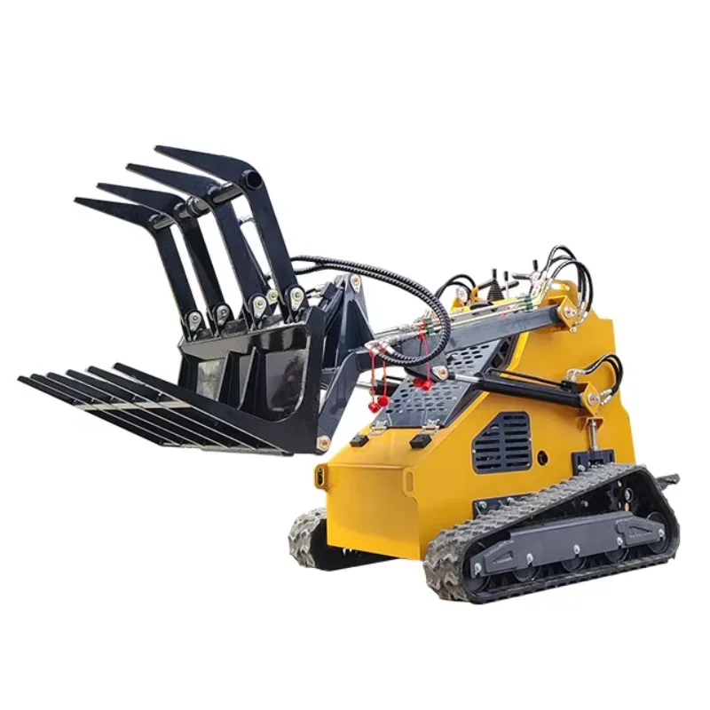 Compact Mini Skid Steer Loader Versatile for Various Applications Small But Mighty for Landscaping Construction and Farm Use