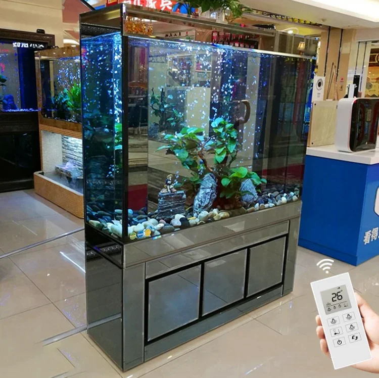 Fish tank  professional glass manufacturer custom aquarium home decoration square sustainable 4.5L