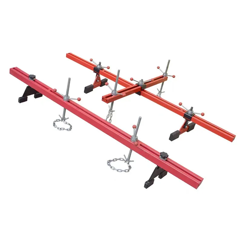 Convenient Double Beam Bar Stand Car Repair Steel Engine Lifting Support Load Leveler Steel Brackets Steering Rack Repair