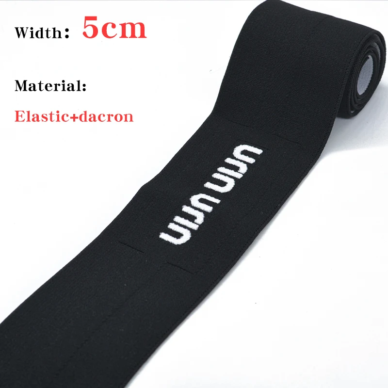 Letters Elastic Band Thickened High Elastic 50mm Rubber Band for DIY Pants Household Flat Webbing Clothing Accessories Black