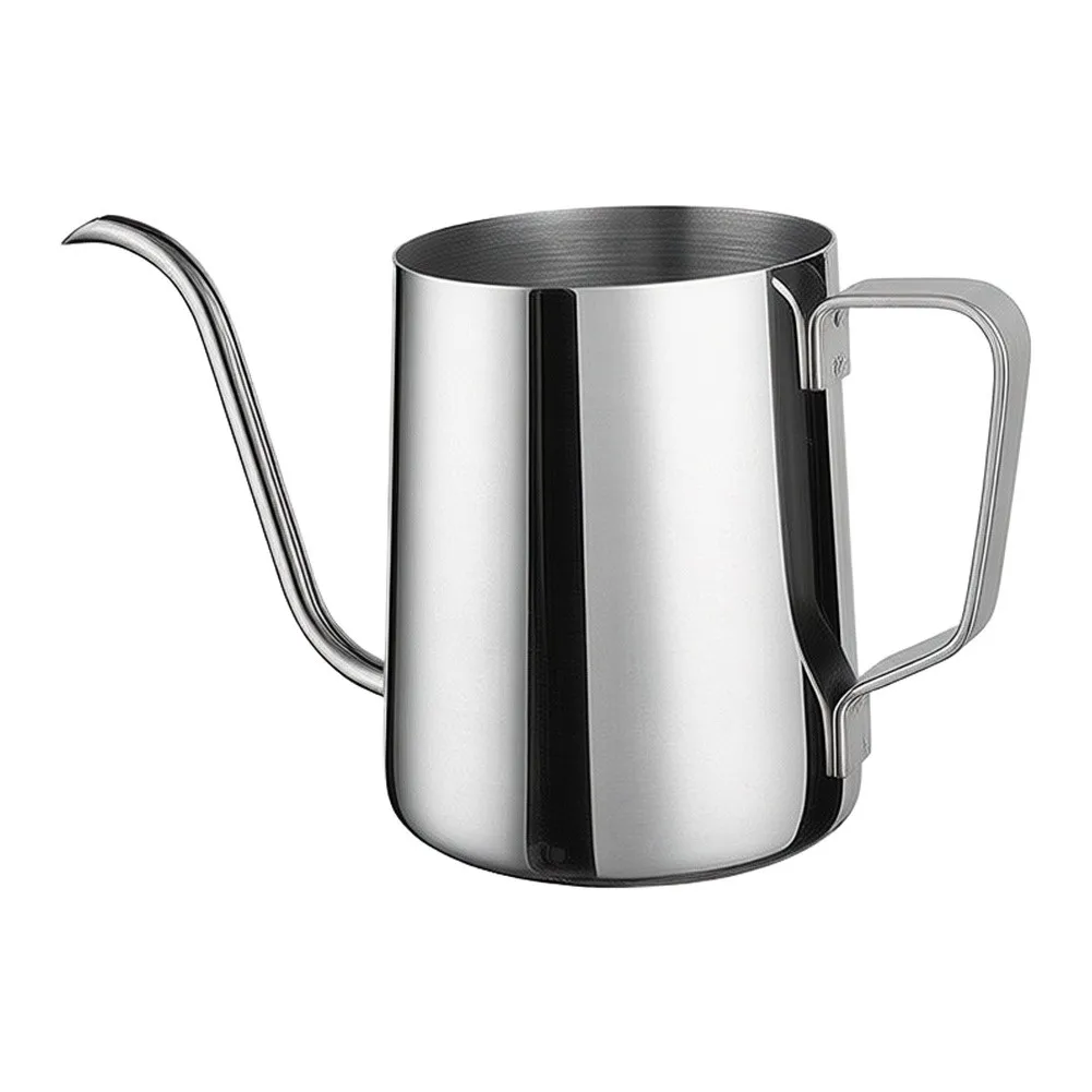 Stainless Steel Pour Over 350ml Capacity with Narrow Spout for Targeted Water Placement and Extraction Optimization