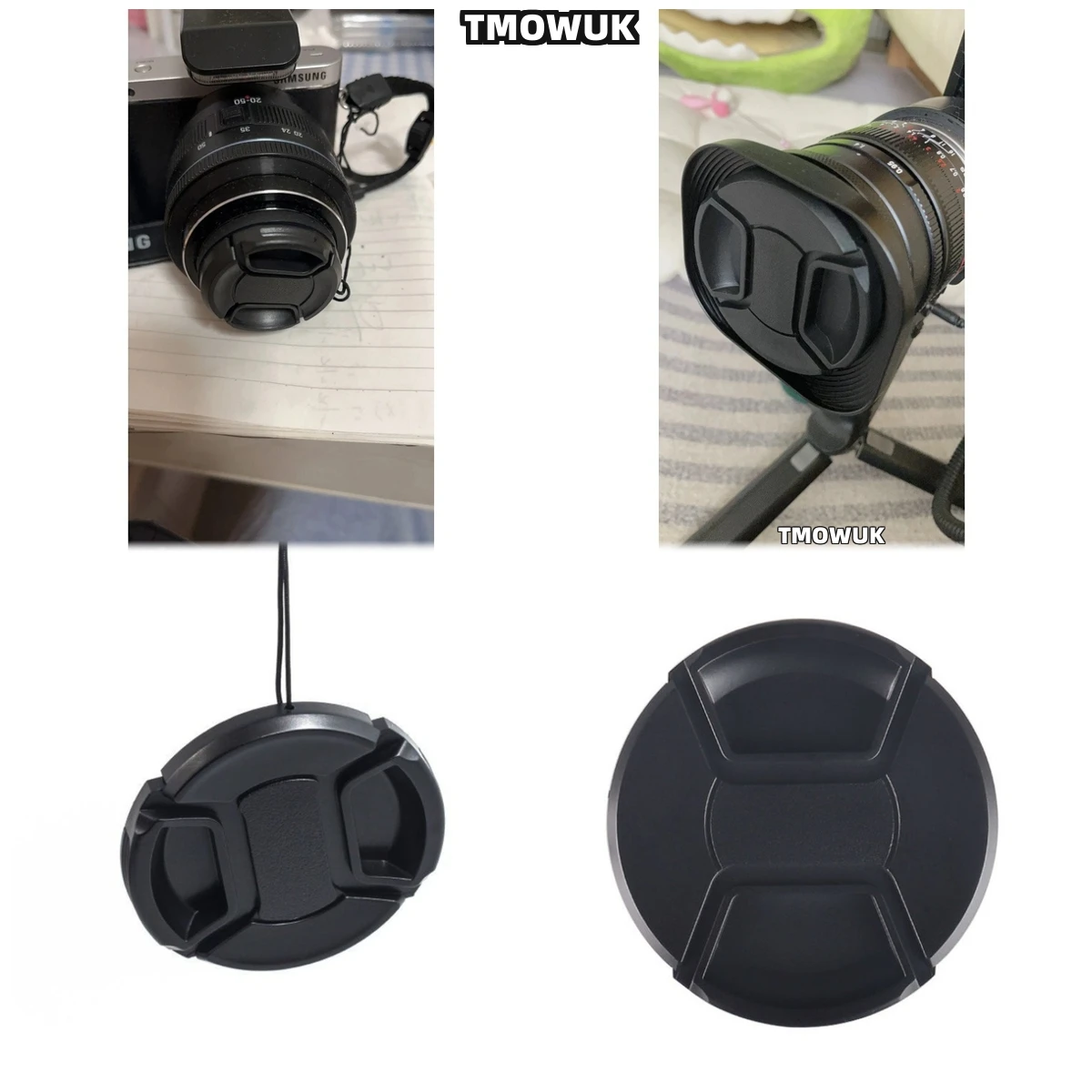 

For OLYMPUS PEN E-PM12345678910 E-M1 510 OM E-410 Camera Lens Cap Protective Cover Center Pinch Snap-on 49mm 52 55 58 62 67 72