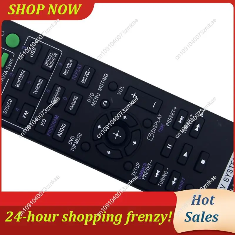 البيع اليومي التحكم عن بعد RM-ADU162 استبدال لسوني DVD المسرح المنزلي نظام AV DAV-TZ140 HBD-DZ170 SS-WS123 WW-TS124