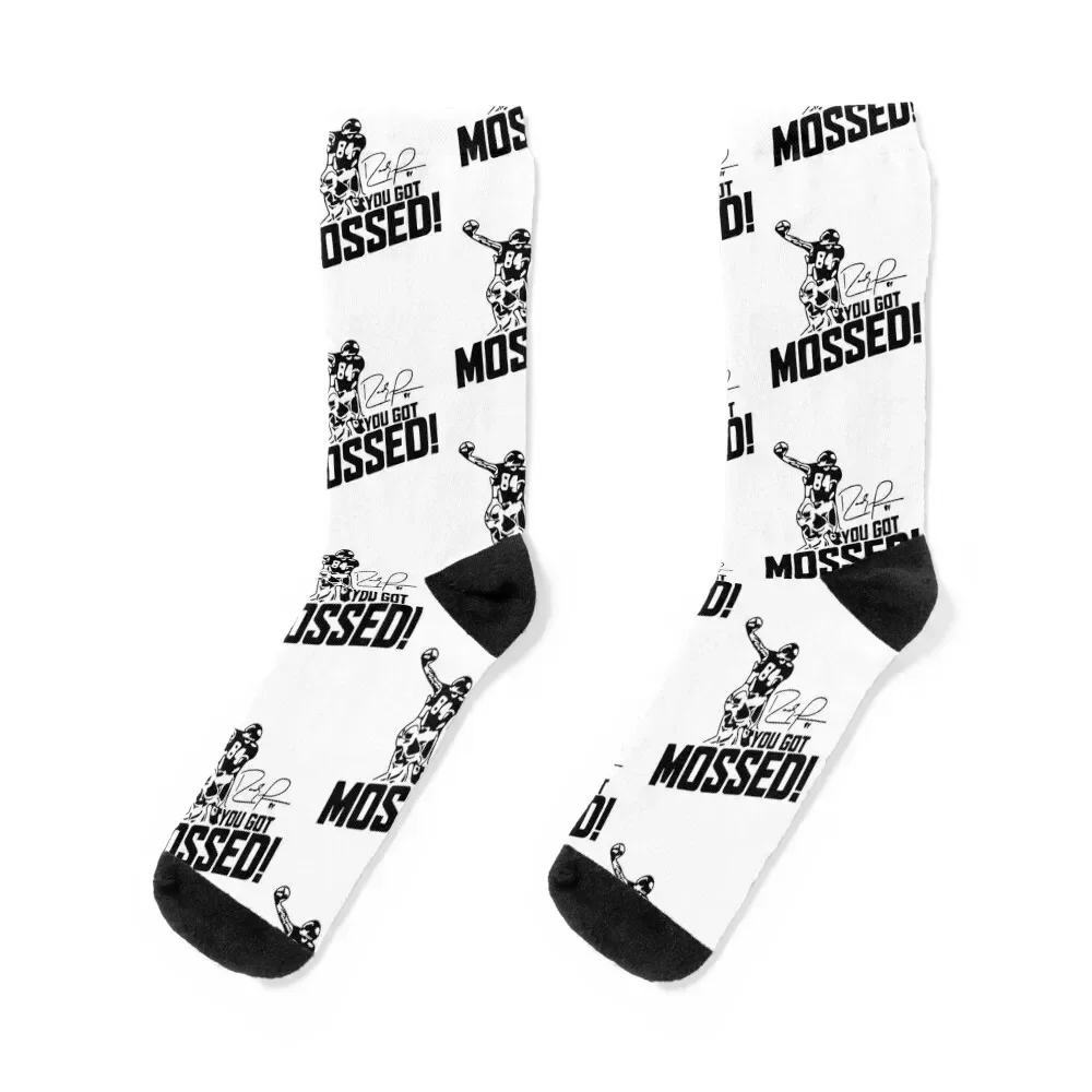 You Got Mossed Costume Sports Football Socks cool Stockings man bright garter Socks Woman Men's