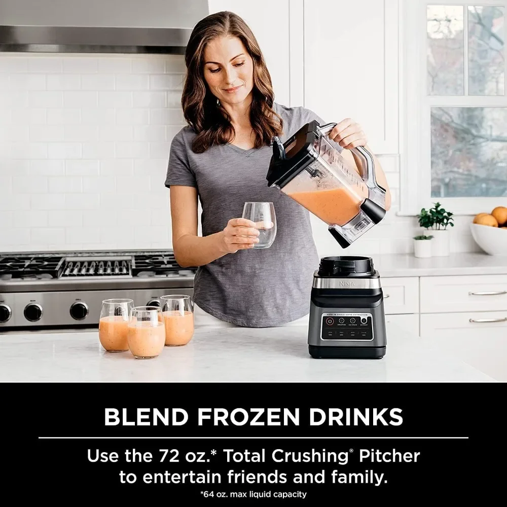 Professional Plus Blender, 1400 Peak Watts, 3 Auto-IQ Programs for Smoothies, Frozen Drinks & Nutrient Extractions