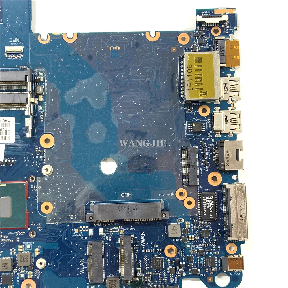 Imagem -05 - Placa-mãe Portátil para hp Probook 640 650 g2 100 de Trabalho I56300u Cpu 840717001 840717-601