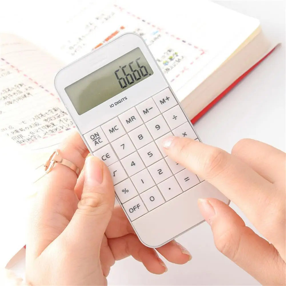 Accounting Tools Lightweight Touch Keyboard Scientific Calculator for School