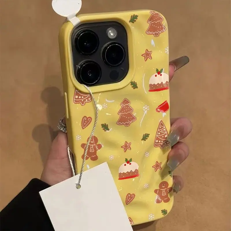 حافظة لهاتف آيفون 17 اير برو ماكس 16 15 برو 14 13 12 11 Plus غطاء حماية كاميرا مقاوم للصدمات غطاء ناعم للذكور والإناث عيد ميلاد سعيد