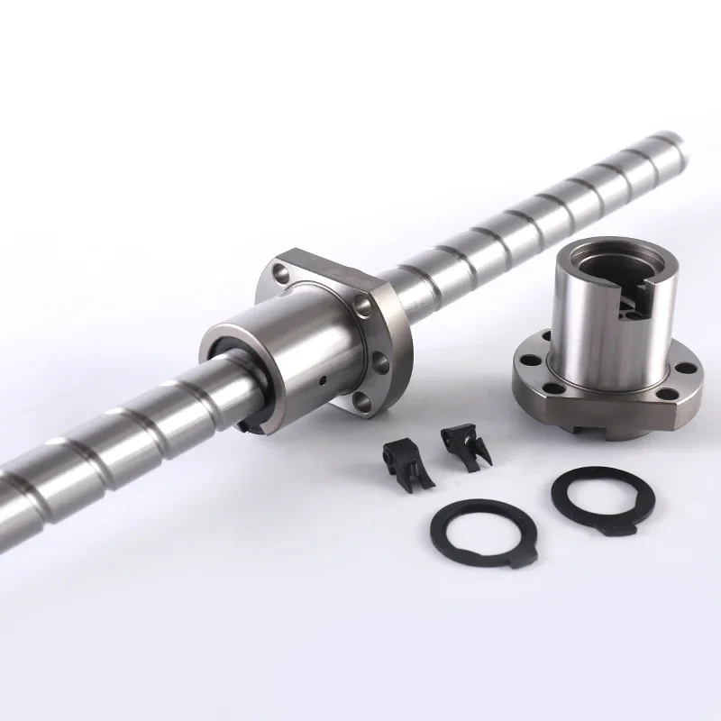 6000 mm, durable ball screw, adjustable linear motion numerical control new conditions, steel material bearing nut screw core