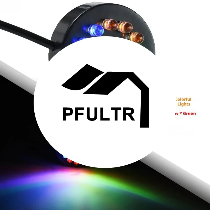 

Garden Waterproof LED Lamp Craft DIY Accessories 12V Underwater 12-LED Light Ring For Pumps Submersible Fountain Pond