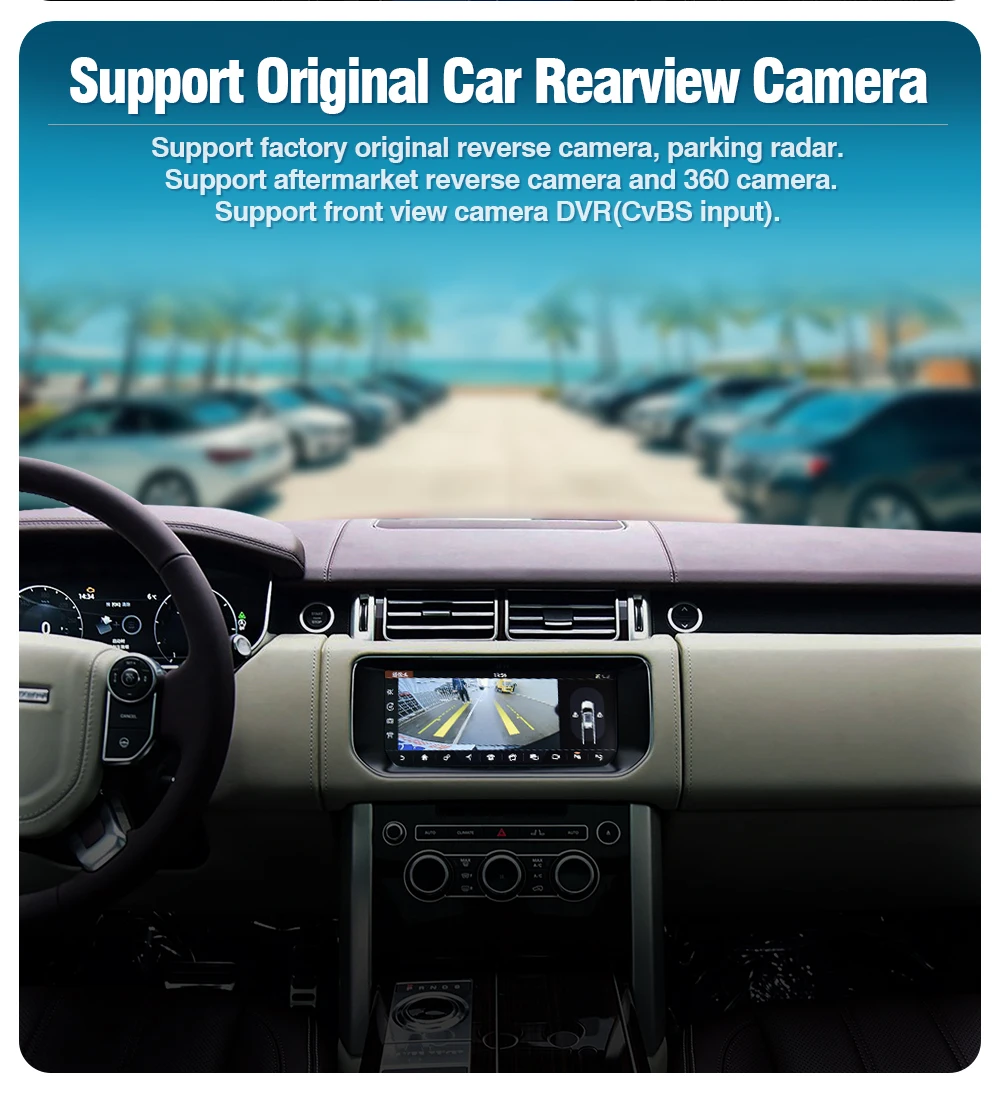 AUTOTOP Wireless CarPlay Airplay AI BOX für Land Rover Jaguar Bosch Discovery4 Evoque Freelander2 XE XF XJL Harman Android Auto – Detail 10