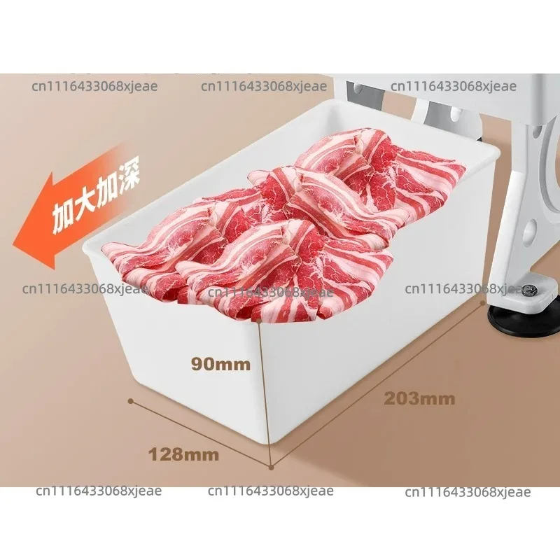 Commercial Manual Meat Slicer Small Chili Peppers Vegetables Shredded Dicer Sliced ​​Fresh Grinder Kitchen Use