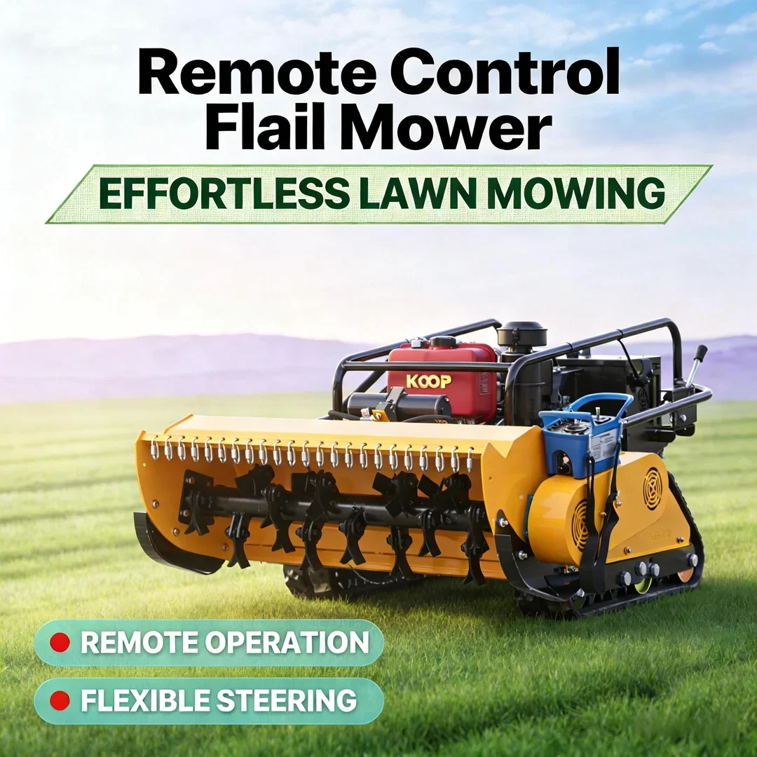 

Customized Commercial Home Use Remote Robot Flail Lawn Mower 800-1000mm Cutting Self-Propelled All Terrain