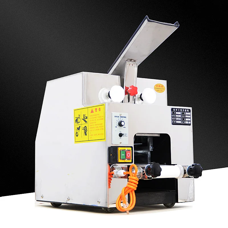 

Commercial Dumpling Wrapper Processor Machine Automatic Bun Wrapper Stainless Steel Wonton Roasted Wheat Processor Machine