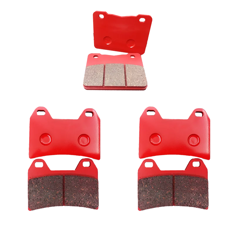 

Motorcycle Ceramic Front Rear Brake Pads For Suzuki GSX 400 X Impulse 1999 GSX400 (GK7B) Inazuma 2000 GSX 1200 Inazuma 1998-1999