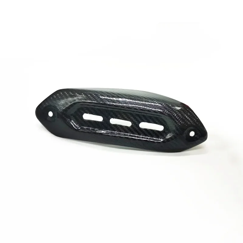 

Для DUCATI Hypermotard 821 939 950 Защитная крышка выхлопной системы мотоцикла из настоящего углеродного волокна