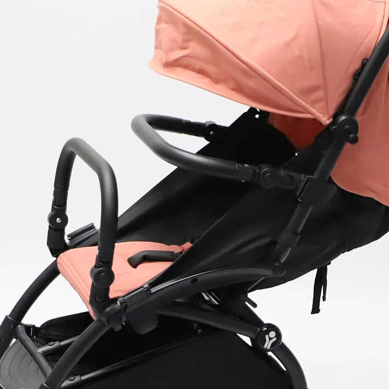 Baby Stroller Armrest Foot Support Pedal Extension Adjustable Front Armrest Baffle Anti Drop Fence Stroller Accessories for Yoyo