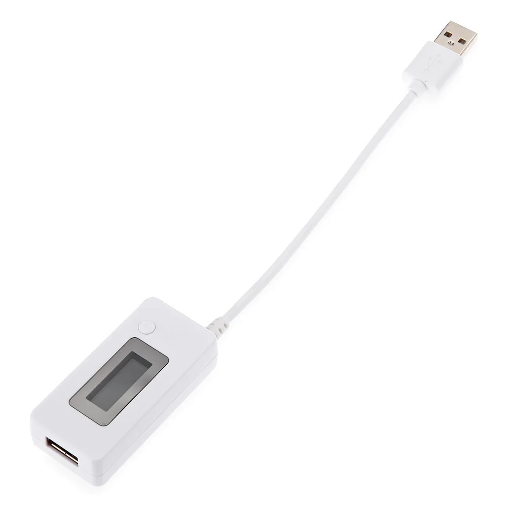 LCD Micro USB Charger Battery Capacity Voltage Current Tester Meter Detector +Load Resistor 2A/1A with Switch Voltmeter Ammeter image 4