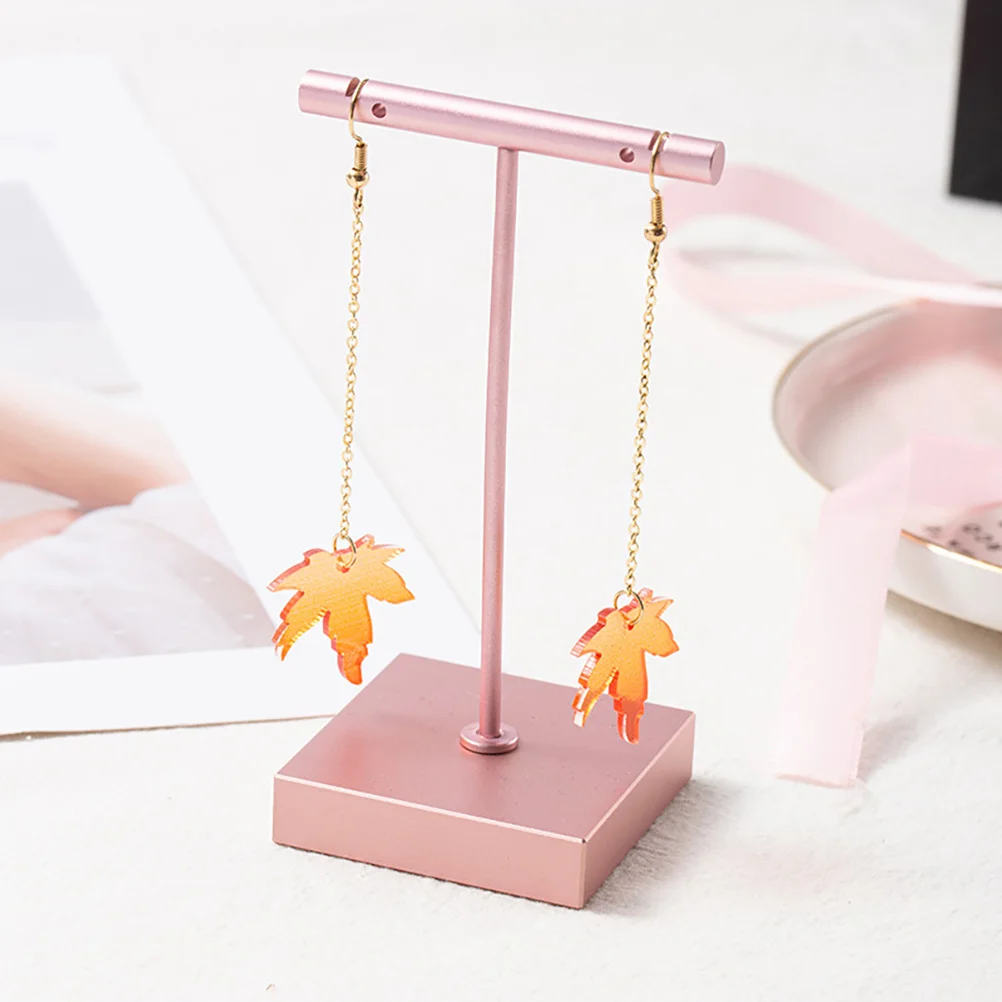 

acrylic maple earrings fashion acrylic dangle earrings acrylic drop earrings acrylic maple ear decorations