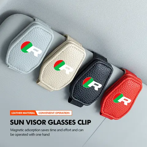 재규어 XF XJ XFR XKR S-타입 F-타입 X-타입 F-페이스 I-페이스 차량용 선바이저 안경 홀더/브래킷/선글라스 거치대
