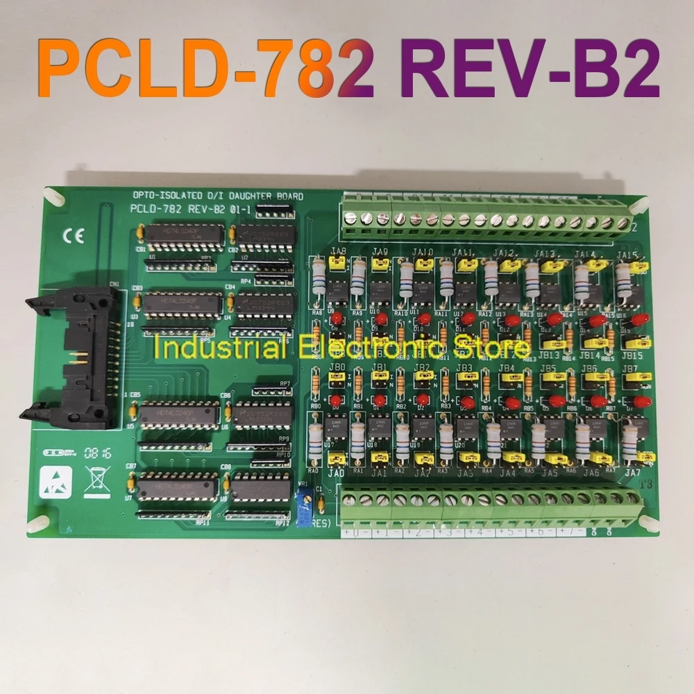 16-Channel Optical Isolated Digital Input D/I Board For Advantech PCLD-782 REV-B2