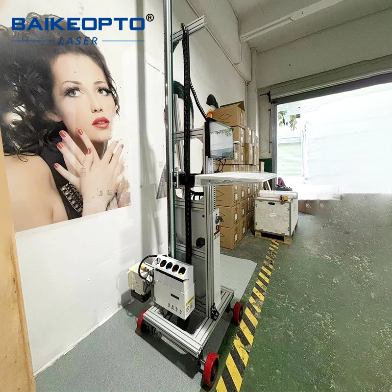 Imprimante murale verticale BK-UP200LX, imprimante jet d'encre murale, machine automatique de peinture murale pour décoration murale intérieure et extérieure G