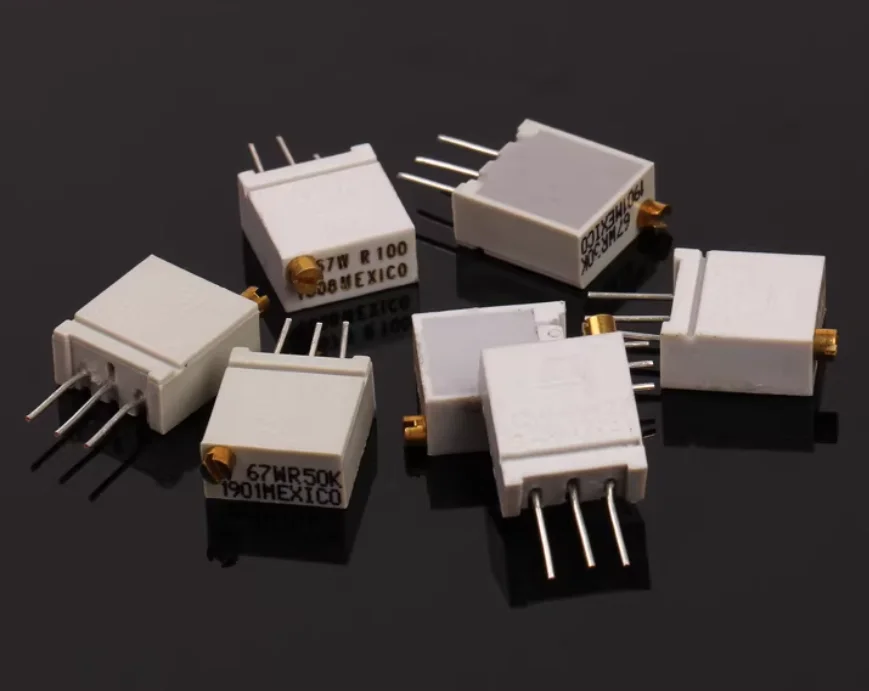 (5pcs）Original USA BI 67WR precision fine-tuning resistor multi turn potentiometer produced in Mexico