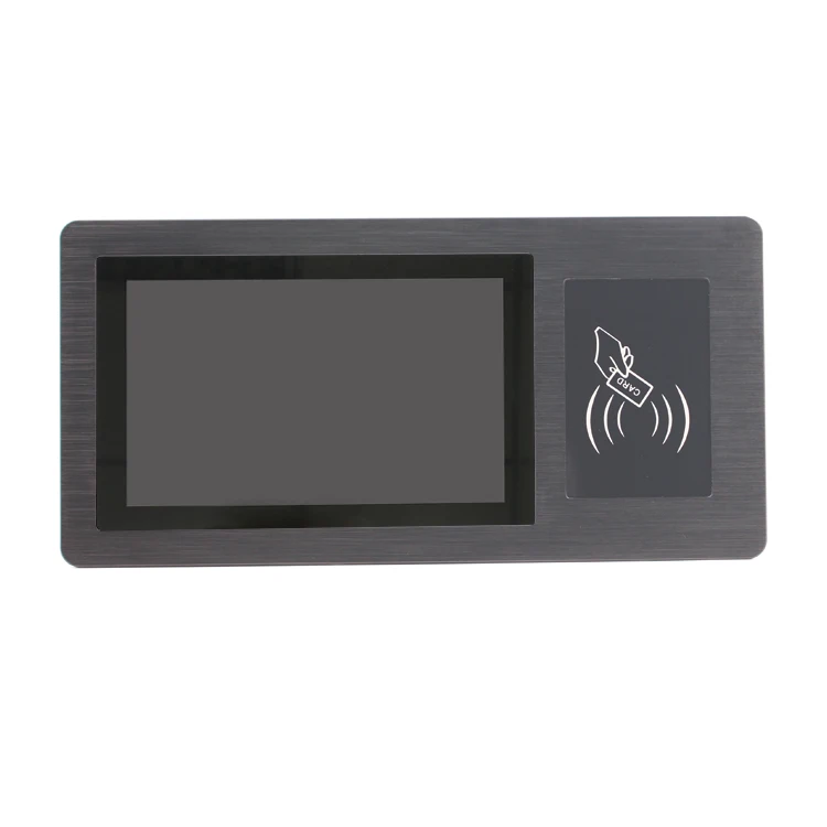 7 Inch RFID Fingerprint Scanner RK3566 RK3399 Android Tablet Industrial Tablet Panel Pc Support 4G Usb-Otg Wifi RS485