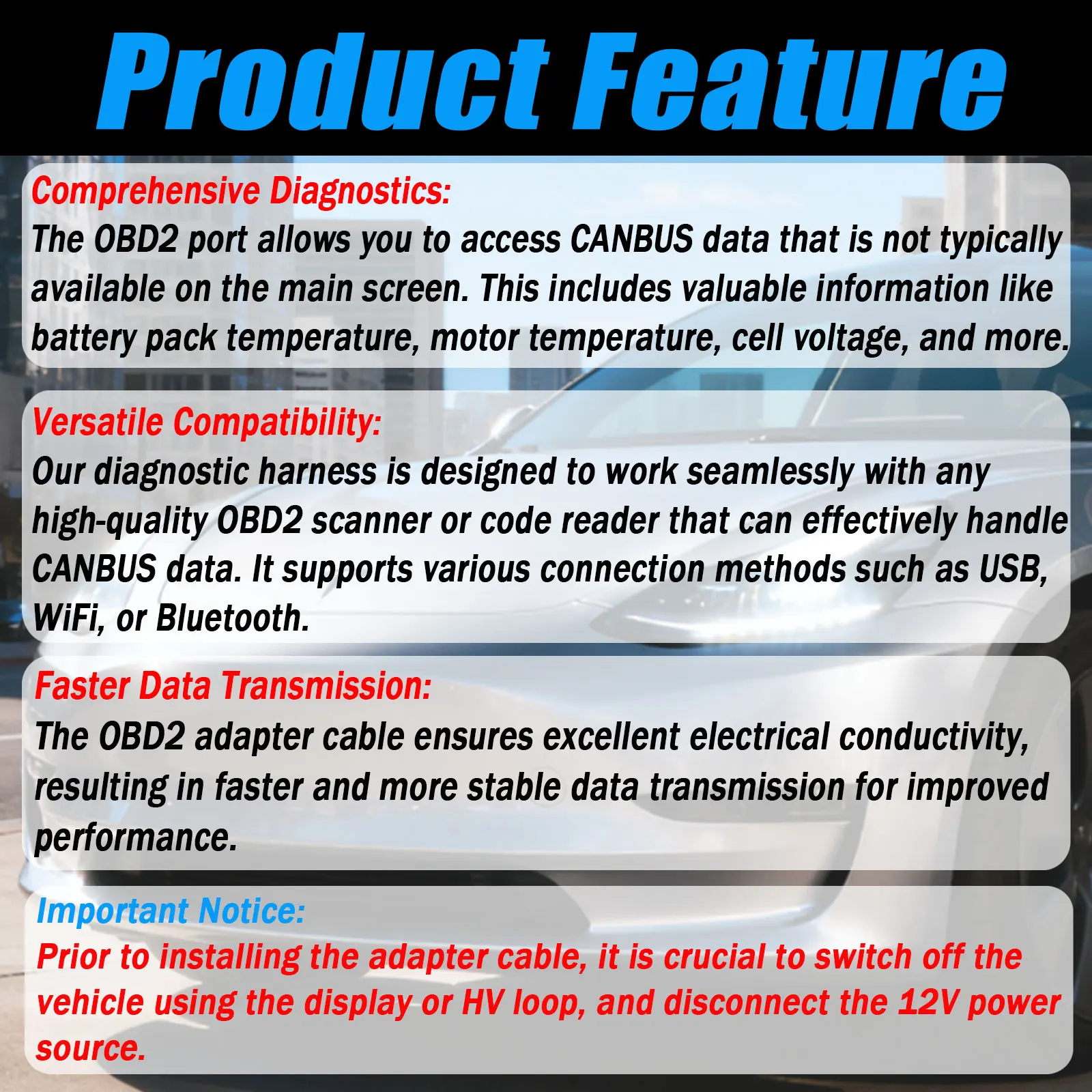 For Tesla 26Pin Diagnostic Cab - Obd2 Scanner 评论和价格