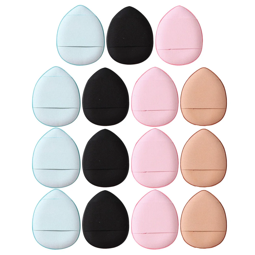 Mini bouffée de maquillage pour le visage, 15 pièces, bouffées durables, outils de fond de teint en poudre, petits mélangeurs respirants