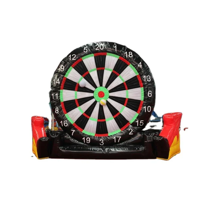 

Commercial Use 5m Giant Inflatable Kick Darts Soccer Ball Board Game Inflatable Human Football Dart